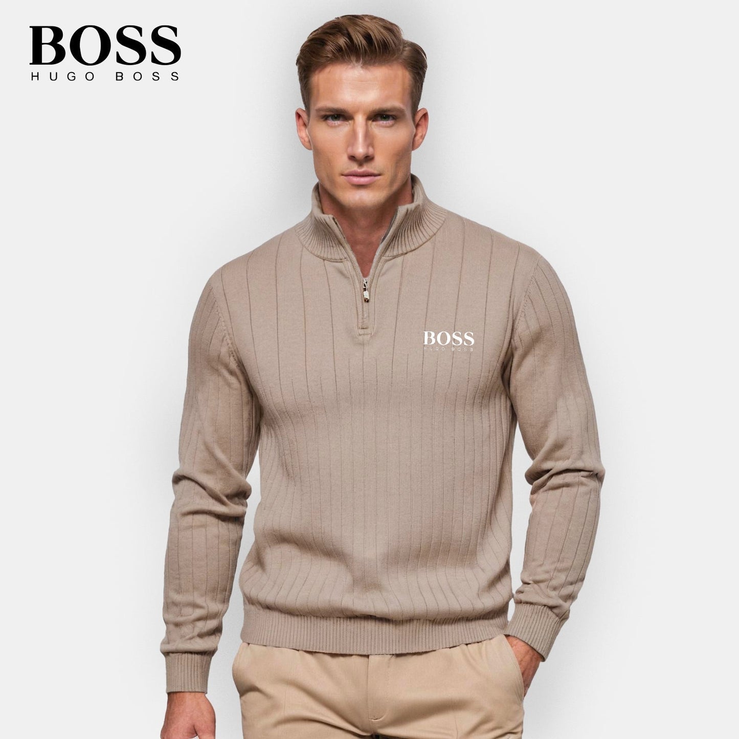 Maglione con zip (LIQUIDAZIONE)